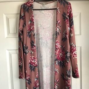 Floral cardigan